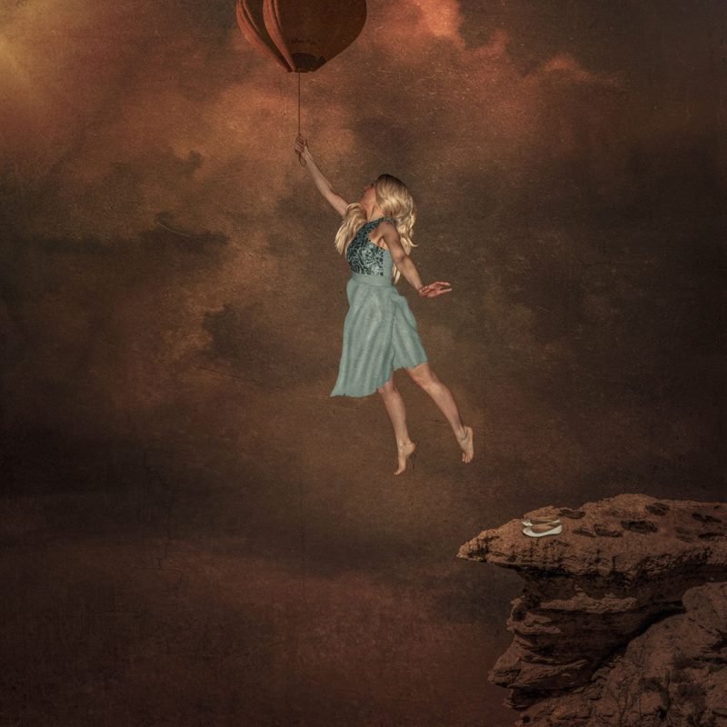 Leap of Faith — fine art metal print by Gary Nicholls