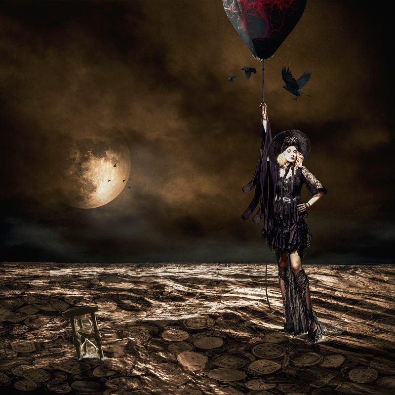 I have crossed the Oceans of Time to find you — fine art metal print by Gary Nicholls